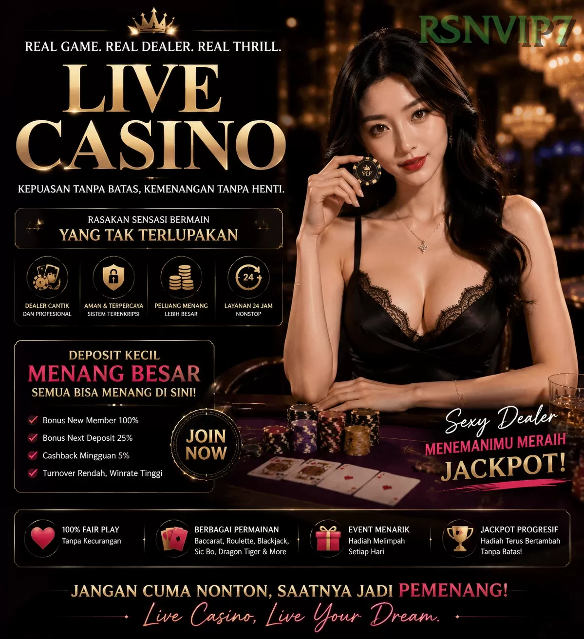 Main rsnvip7tigerjp88q Menang Jackpot Besar