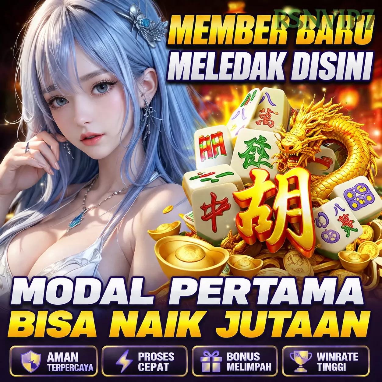 WELCOME BONUS NEW MEMBER 50_ promotion image